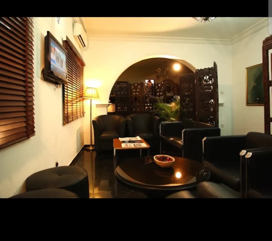 Lekki Suites dining and bar